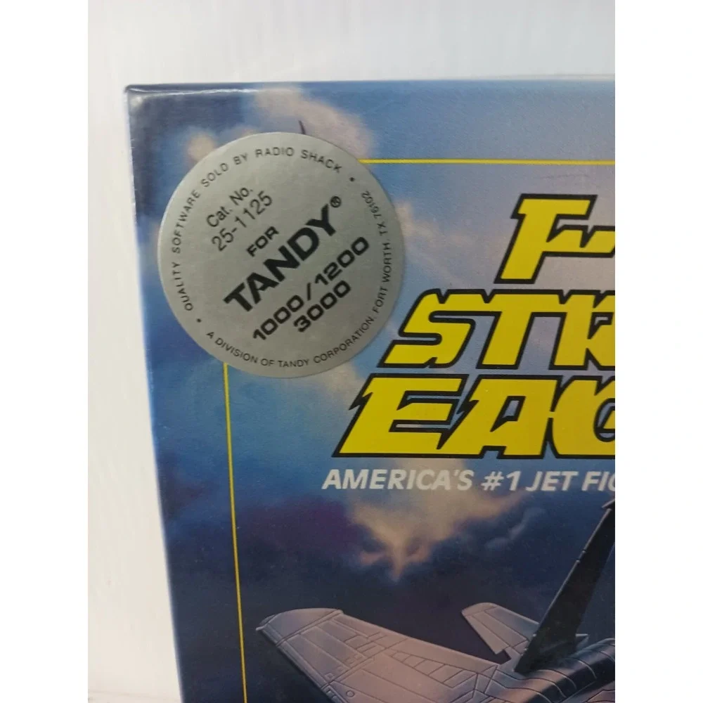 F-15 Strike Eagle Tandy 1000/1200 3000 Computer Simulation Game‎ Microprose 1985